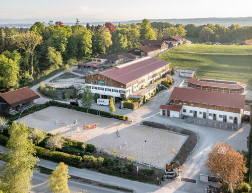 Reitanlage mit Tiefgarage